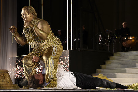 Theaterprobe 'Jedermann' in Salzburg