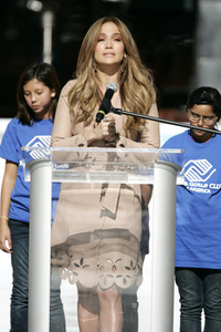Ernennung von Jennifer Lopez zur Sprecherin des Boys & Girls Club of America in Los Angeles