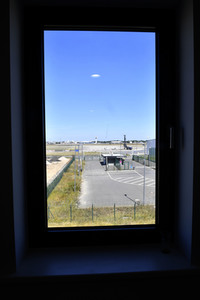 Fototermin zur Fertigstellung des Dienstgebäudes der Bundespolizei am BER in Berlin