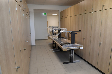 Fototermin zur Fertigstellung des Dienstgebäudes der Bundespolizei am BER in Berlin