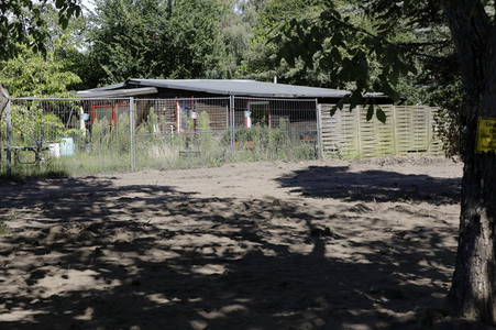 Garten des Verdächtigen im Vermisstenfall Maddie McCann in Seelze