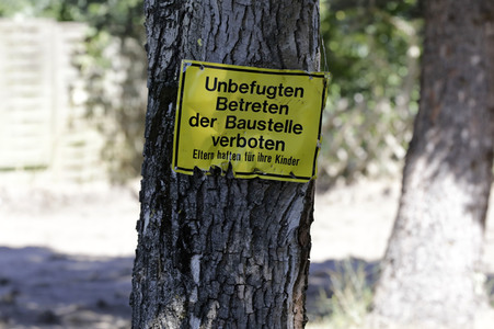 Garten des Verdächtigen im Vermisstenfall Maddie McCann in Seelze