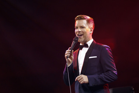 Pressetermin mit Tom Gaebel in Köln