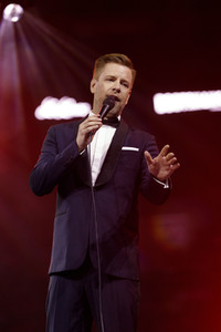 Pressetermin mit Tom Gaebel in Köln