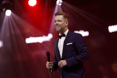 Pressetermin mit Tom Gaebel in Köln