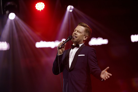 Pressetermin mit Tom Gaebel in Köln