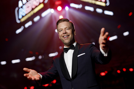 Pressetermin mit Tom Gaebel in Köln