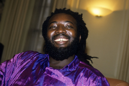 Pressetermin mit Freddie McGregor in London