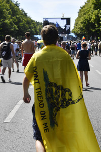 Protest gegen Corona-Maßnahmen in Berlin