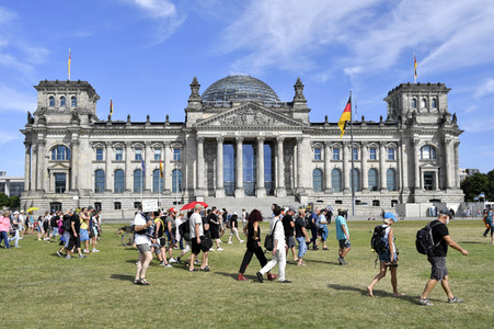 Protest gegen Corona-Maßnahmen in Berlin