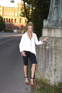 Fotoshooting mit Ursula Gottwald in München