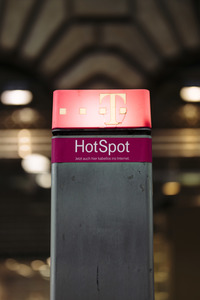 Symbolfoto Telekom Hotspot