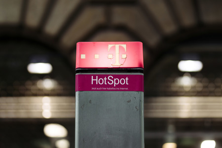 Symbolfoto Telekom Hotspot