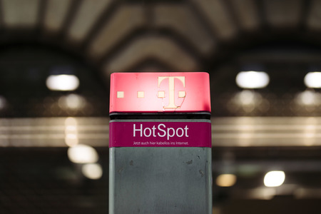 Symbolfoto Telekom Hotspot