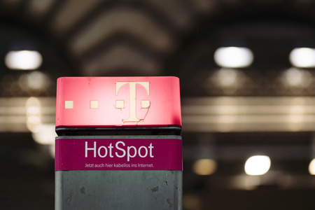 Symbolfoto Telekom Hotspot