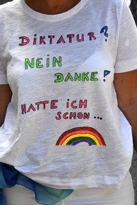 Protest gegen Corona-Maßnahmen in Berlin