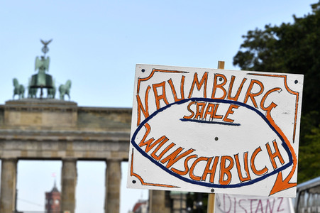 Protest gegen Corona-Maßnahmen in Berlin