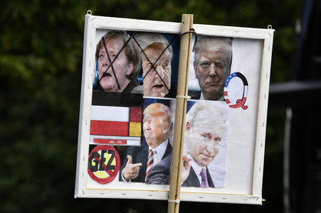 Protest gegen Corona-Maßnahmen in Berlin