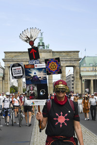 Protest gegen Corona-Maßnahmen in Berlin