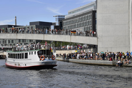 Protest gegen Corona-Maßnahmen in Berlin