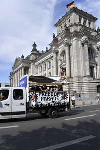 Protest gegen Corona-Maßnahmen in Berlin
