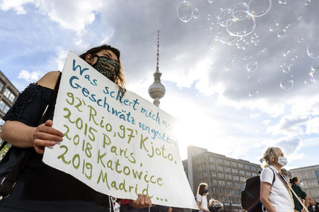 2. Kundgebung von Berlin4Future in Berlin