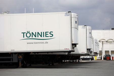 Die Firma Tönnies in Rheda-Wiedenbrück