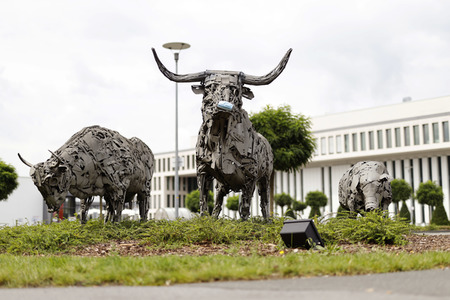 Die Firma Tönnies in Rheda-Wiedenbrück