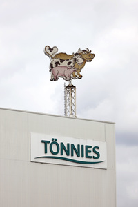 Die Firma Tönnies in Rheda-Wiedenbrück