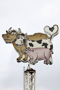 Die Firma Tönnies in Rheda-Wiedenbrück