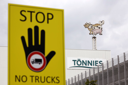 Die Firma Tönnies in Rheda-Wiedenbrück