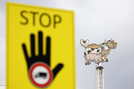 Die Firma Tönnies in Rheda-Wiedenbrück