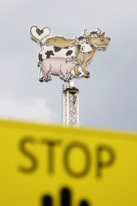 Die Firma Tönnies in Rheda-Wiedenbrück