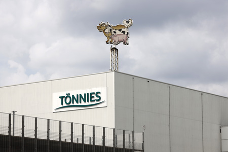 Die Firma Tönnies in Rheda-Wiedenbrück