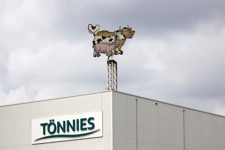 Die Firma Tönnies in Rheda-Wiedenbrück
