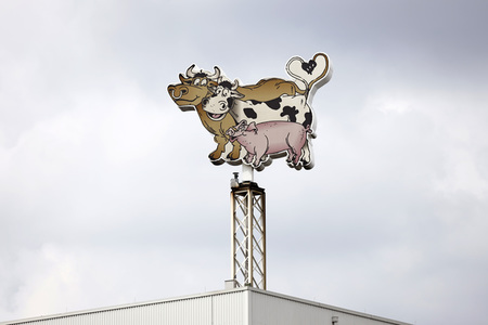 Die Firma Tönnies in Rheda-Wiedenbrück