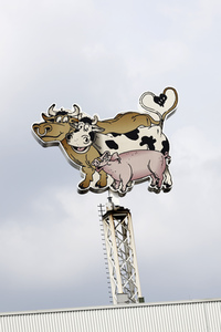 Die Firma Tönnies in Rheda-Wiedenbrück