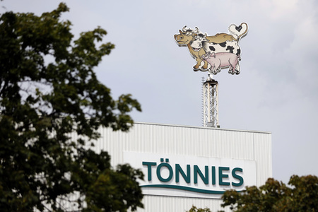 Die Firma Tönnies in Rheda-Wiedenbrück