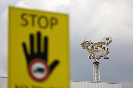 Die Firma Tönnies in Rheda-Wiedenbrück