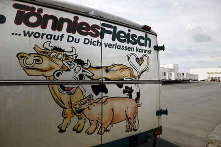 Die Firma Tönnies in Rheda-Wiedenbrück