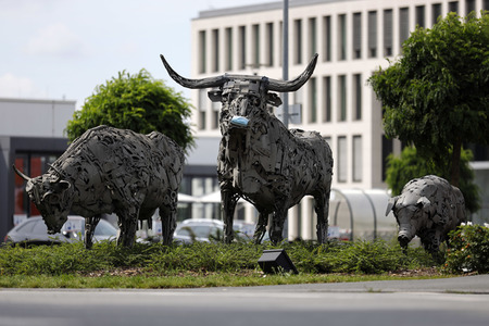 Die Firma Tönnies in Rheda-Wiedenbrück