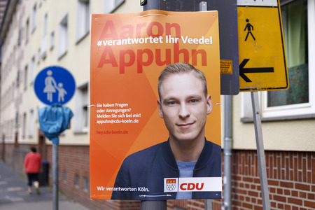 Wahlplakate in Köln