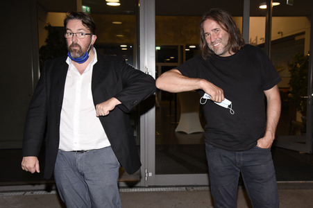 Fototermin 'Doppelpack im Doppelpack - Andre Hartmann und Roland Hefter' in München