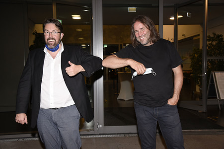 Fototermin 'Doppelpack im Doppelpack - Andre Hartmann und Roland Hefter' in München