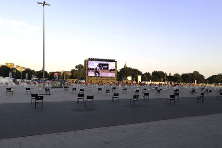 1. Fahrradkino in Hamburg