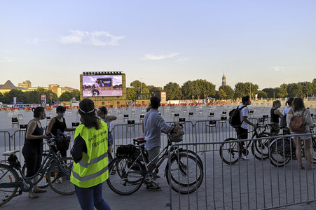 1. Fahrradkino in Hamburg