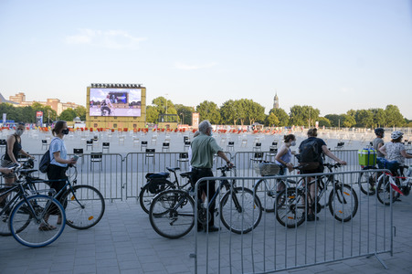 1. Fahrradkino in Hamburg