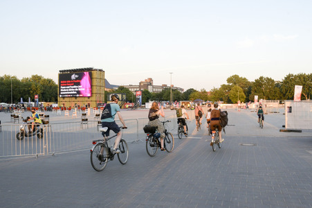 1. Fahrradkino in Hamburg
