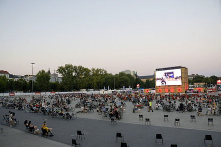 1. Fahrradkino in Hamburg