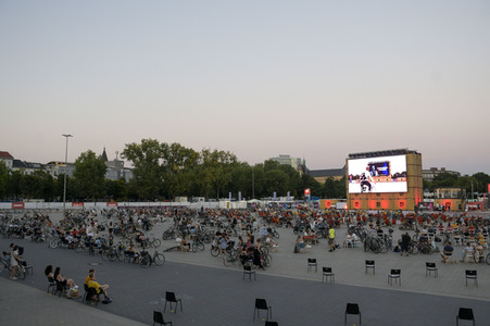 1. Fahrradkino in Hamburg